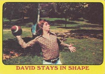 #43 David Stays in Shape - 1971 O-Pee-Chee The Partridge Family