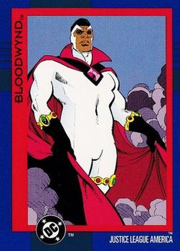 #43 Bloodwynd - 1993 SkyBox DC Cosmic Teams