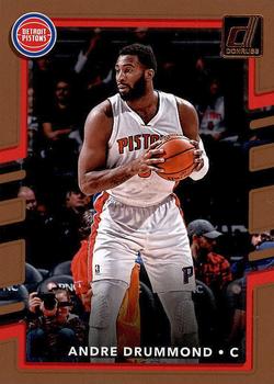 #43 Andre Drummond - Detroit Pistons - 2017-18 Donruss Basketball