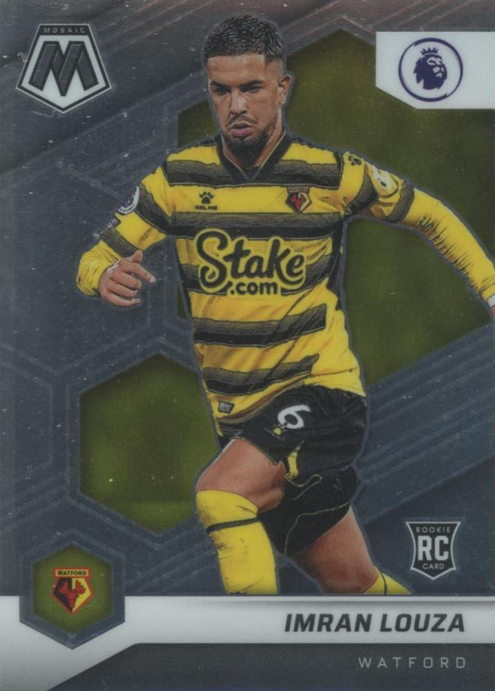 #43 Imran Louza - Watford - 2021-22 Panini Mosaic Premier League Soccer