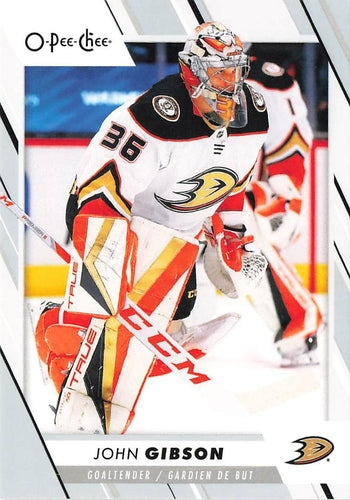 #43 John Gibson - Anaheim Ducks - 2023-24 O-Pee-Chee Hockey