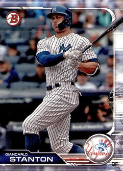 #43 Giancarlo Stanton - New York Yankees - 2019 Bowman Baseball