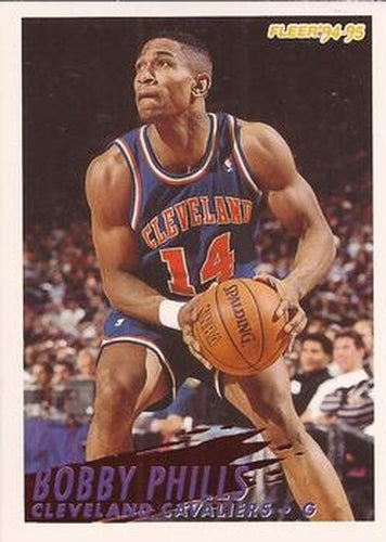 #43 Bobby Phills - Cleveland Cavaliers - 1994-95 Fleer Basketball