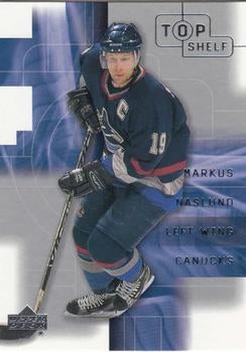 #43 Markus Naslund - Vancouver Canucks - 2001-02 Upper Deck Top Shelf Hockey