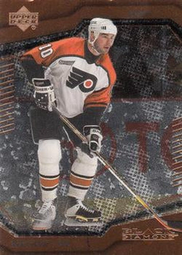 #43 John LeClair - Philadelphia Flyers - 2000-01 Upper Deck Black Diamond Hockey