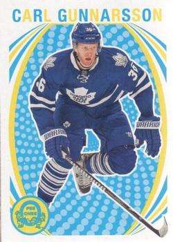 #43 Carl Gunnarsson - Toronto Maple Leafs - 2013-14 O-Pee-Chee - Retro Hockey