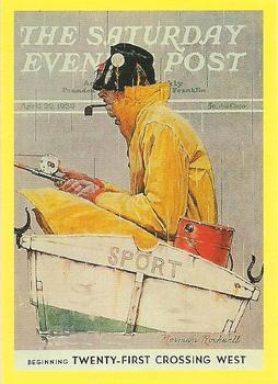 #43 Sport - 1993 Comic Images Norman Rockwell Saturday Evening Post