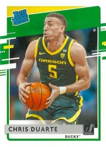 #43 Chris Duarte - Oregon Ducks - 2021 Panini Chronicles Draft Picks Basketball