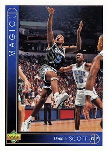 #43 Dennis Scott - Orlando Magic - 1993-94 Upper Deck Basketball