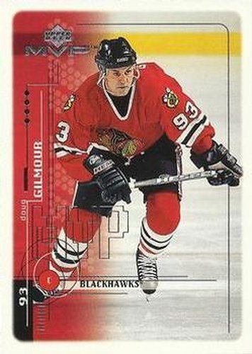 #43 Doug Gilmour - Chicago Blackhawks - 1998-99 Upper Deck MVP Hockey