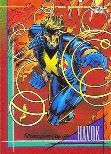 #43 Havok - 1993 SkyBox Marvel Universe