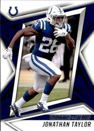 #43 Jonathan Taylor - Indianapolis Colts - 2021 Panini Rookies & Stars Football