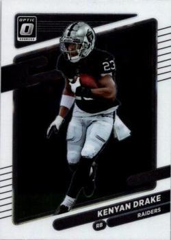 #43 Kenyan Drake - Las Vegas Raiders - 2021 Donruss Optic Football