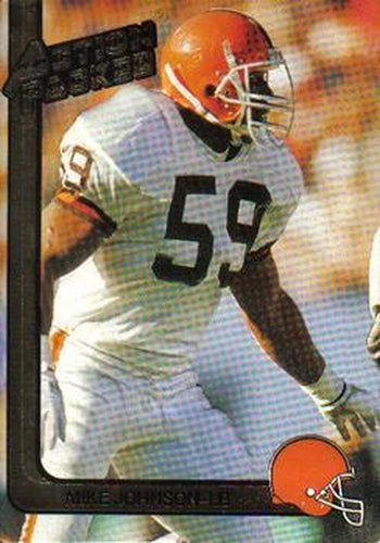 #43 Mike Johnson - Cleveland Browns - 1991 Action Packed Football