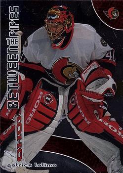 #43 Patrick Lalime - Ottawa Senators - 2001-02 Be a Player Between the Pipes Hockey