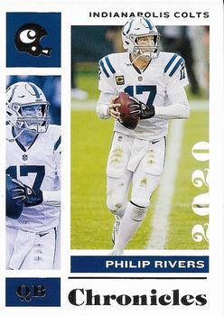 #43 Philip Rivers - Indianapolis Colts - 2020 Panini Chronicles Football