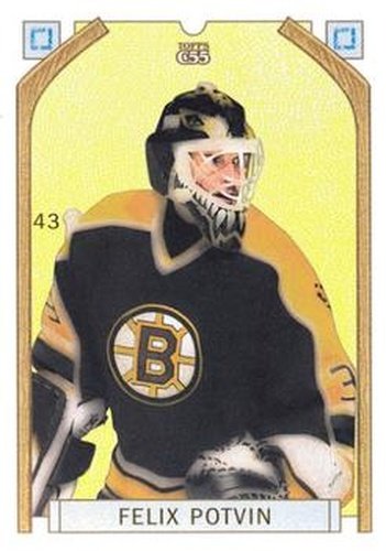 #43 Felix Potvin - Boston Bruins - 2003-04 Topps C55 Hockey