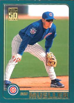 #T43 Bill Mueller - Chicago Cubs - 2001 Topps Traded & Rookies Baseball