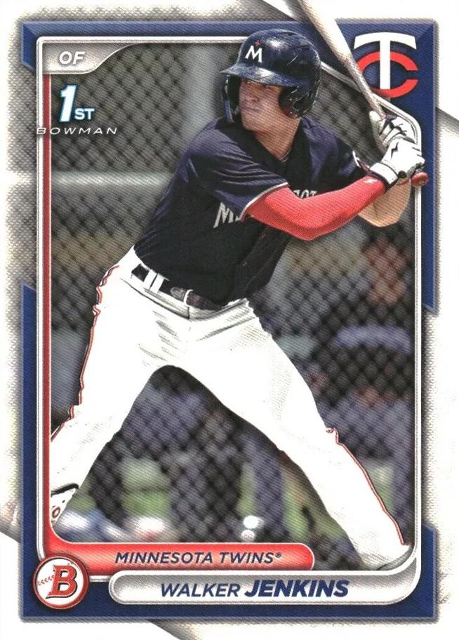 #BP-43 Walker Jenkins - Minnesota Twins - 2024 Bowman - Prospects Baseball