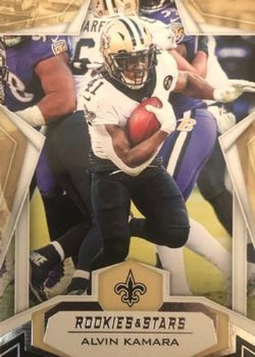 #43 Alvin Kamara - New Orleans Saints - 2019 Panini Rookies & Stars Football