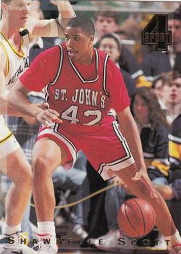 #43 Shawnelle Scott - St. John's Red Storm / Portland Trail Blazers - 1994 Classic Four Sport