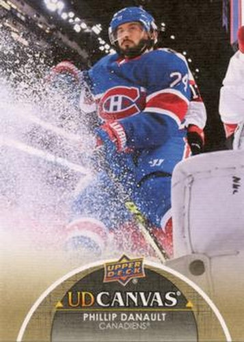 #C43 Phillip Danault - Montreal Canadiens - 2021-22 Upper Deck - UD Canvas Hockey