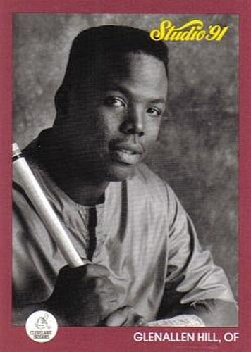 #43 Glenallen Hill - Cleveland Indians - 1991 Studio Baseball