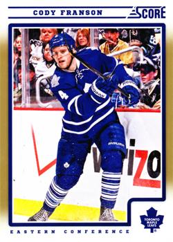 #440 Cody Franson - Toronto Maple Leafs - 2012-13 Score - Gold Rush Hockey