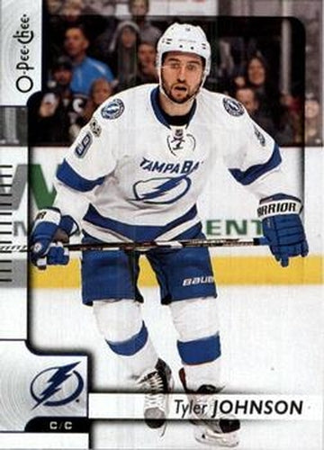 #440 Tyler Johnson - Tampa Bay Lightning - 2017-18 O-Pee-Chee Hockey