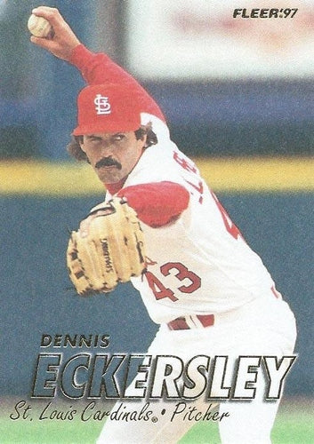 #441 Dennis Eckersley - St. Louis Cardinals - 1997 Fleer Baseball