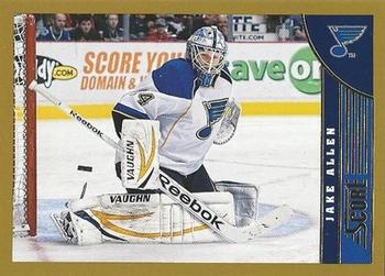 #441 Jake Allen - St. Louis Blues - 2013-14 Score - Gold Hockey