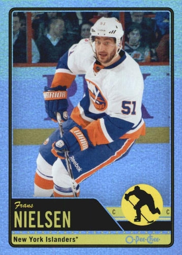 #441 Frans Nielsen - New York Islanders - 2012-13 O-Pee-Chee - Rainbow Hockey