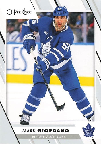 #442 Mark Giordano - Toronto Maple Leafs - 2023-24 O-Pee-Chee Hockey