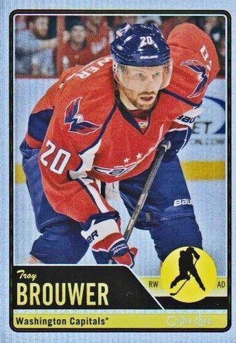 #442 Troy Brouwer - Washington Capitals - 2012-13 O-Pee-Chee - Rainbow Hockey