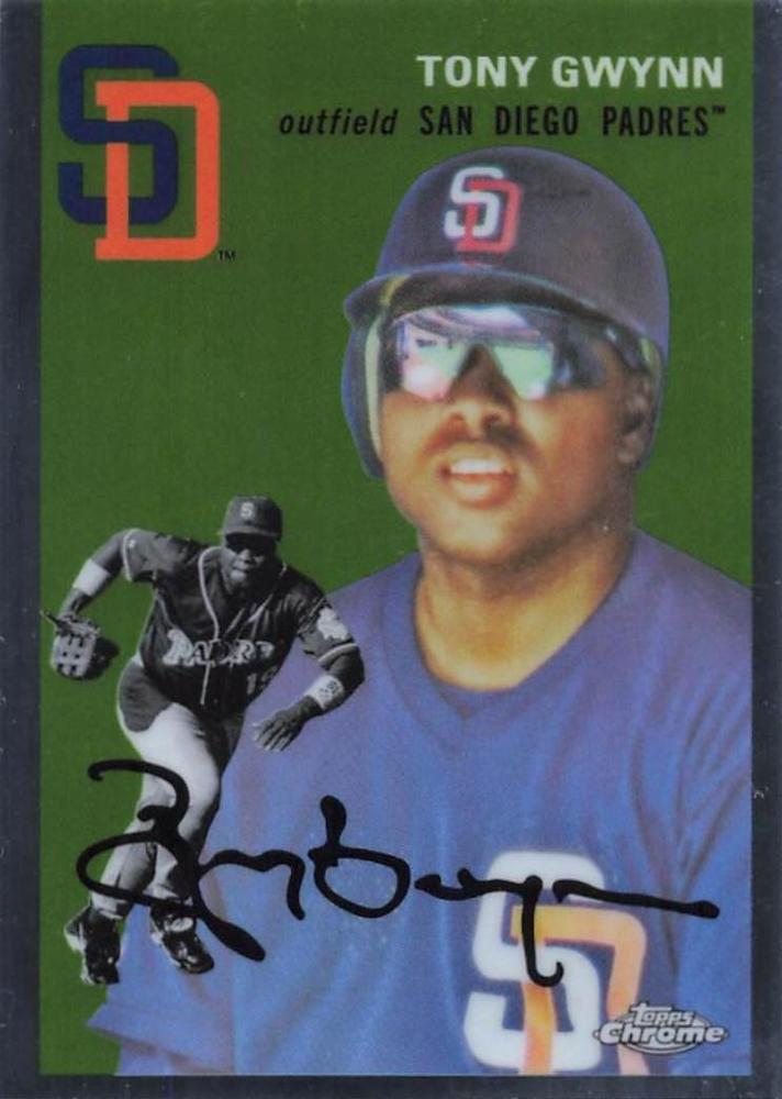 #442 Tony Gwynn - San Diego Padres - 2023 Topps Chrome Platinum Anniversary Baseball