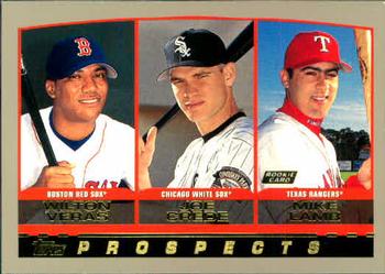 #443 Wilton Veras / Joe Crede / Mike Lamb - Texas Rangers / Chicago White Sox / Boston Red Sox - 2000 Topps Baseball
