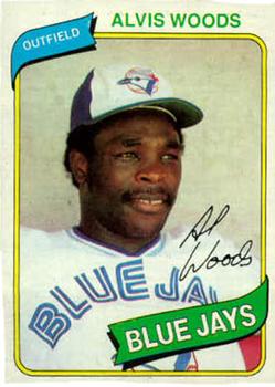 #444 Alvis Woods - Toronto Blue Jays - 1980 Topps Baseball
