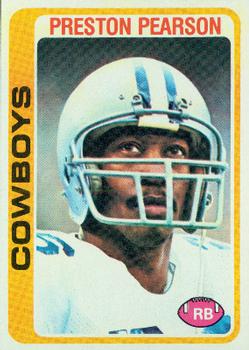 #445 Preston Pearson - Dallas Cowboys - 1978 Topps Football