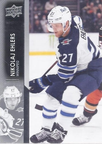 #445 Nikolaj Ehlers - Winnipeg Jets - 2021-22 Upper Deck Hockey
