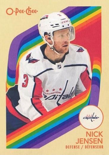 #445 Nick Jensen - Washington Capitals - 2023-24 O-Pee-Chee - Retro Hockey