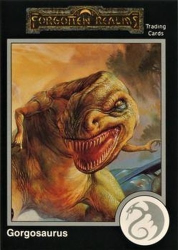 #446 Gorgosaurus - 1991 TSR Advanced Dungeons & Dragons - Silver