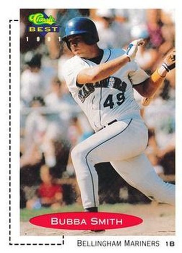#446 Bubba Smith - Bellingham Mariners - 1991 Classic Best Baseball