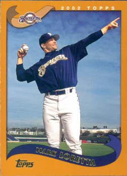 #446a Mark Loretta - Milwaukee Brewers - 2002 Topps Baseball