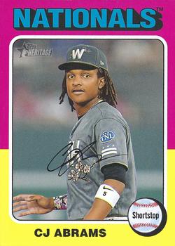 #446c CJ Abrams - Washington Nationals - 2024 Topps Heritage Baseball