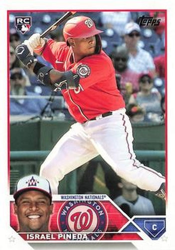 #447 Israel Pineda - Washington Nationals - 2023 Topps Baseball