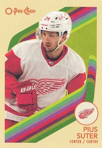 #449 Pius Suter - Detroit Red Wings - 2023-24 O-Pee-Chee - Retro Hockey