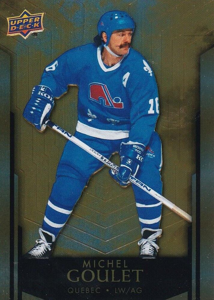 #44 Michel Goulet - Quebec Nordiques - 2023 Upper Deck Tim Hortons Legends Hockey