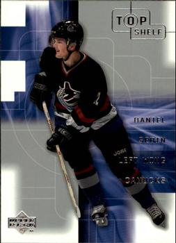 #44 Daniel Sedin - Vancouver Canucks - 2001-02 Upper Deck Top Shelf Hockey