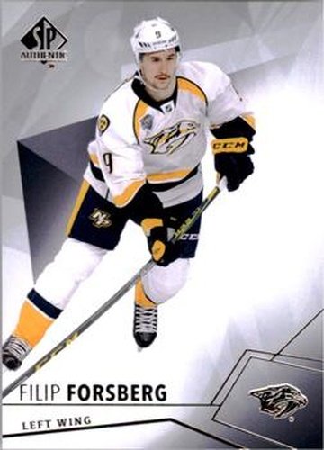 #44 Filip Forsberg - Nashville Predators - 2015-16 SP Authentic Hockey