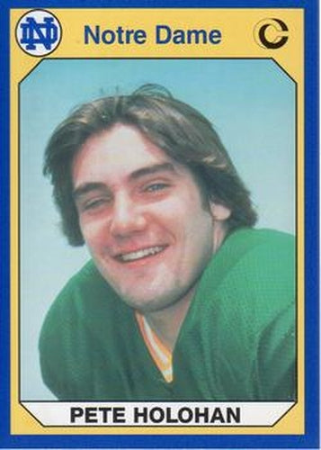 #44 Pete Holohan - Notre Dame Fighting Irish - 1990 Collegiate Collection Notre Dame Football